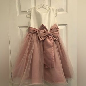 Mauve and Cream Rare Editions dress.